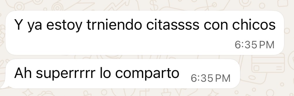 Testimonio de WhatsApp 6